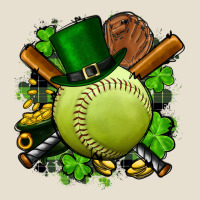 St.patrick's Day Softball Urban Heavy Tee | Teevron