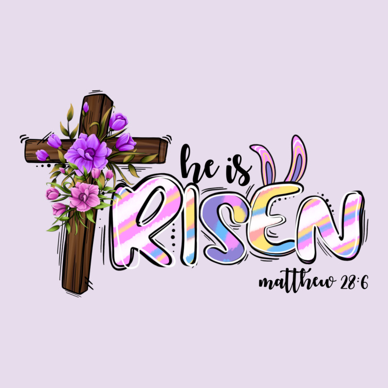 Easter He Is Risen Matthew 28 6 Premium Hoodie by Jasminsmagicworld | Teevron