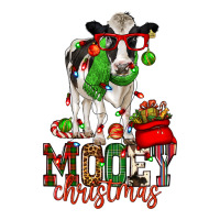mooey christmas holstein cow | Teevron