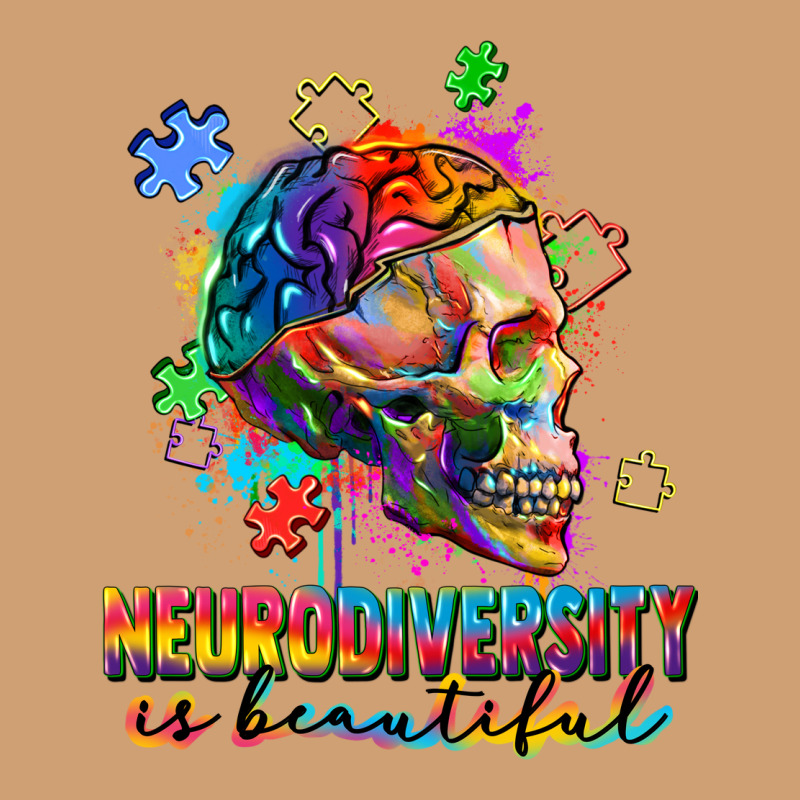 Neurodiversity Is Beautiful Vintage Tee by FaDigitalArtStudio | Teevron
