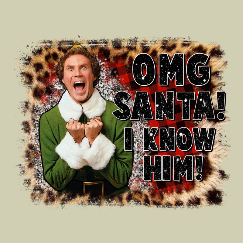 Omg Santa I Know Him Elf Heavy Core Tee by CowGirlArtShop | Teevron