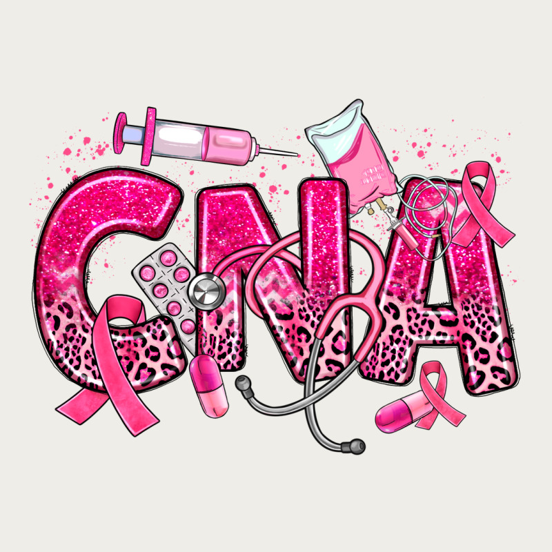 Breast Cancer Cna Certified Nursing Assistant Zipper Hoodie by JahusDesignShop | Teevron