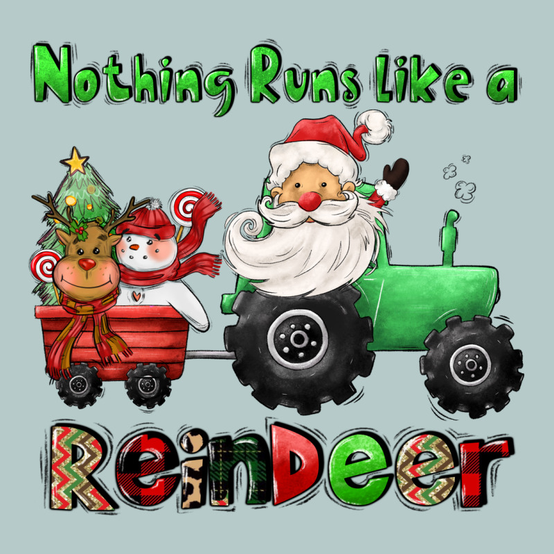 Nothing Runs Like A Reindeer Heavy Core Tee by CowGirlArtShop | Teevron