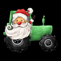 Santa Tractor Heavy Core Tee | Teevron