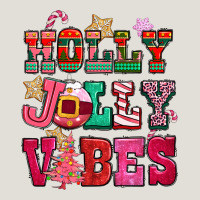 Holly Jolly Vibes Pink Christmas Heavy Core Tee | Teevron