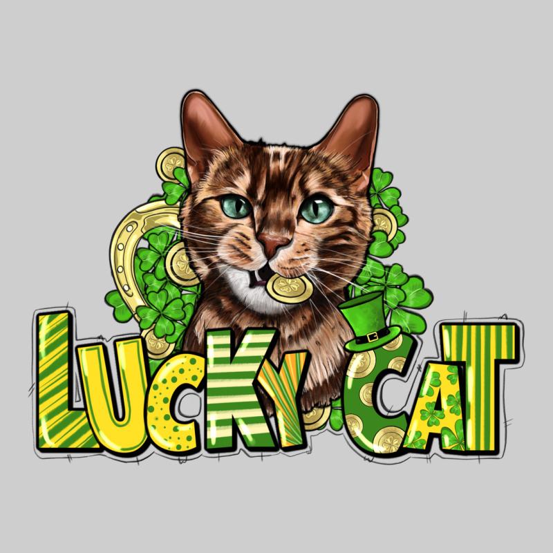 Lucky Cat St. Patrick's Premium Tee by HowdyJamesFarm | Teevron
