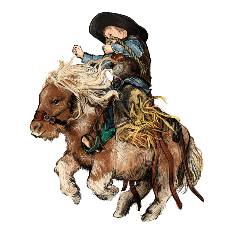 Midilli Little Cowboy Kid Rodeo Classic Tee by HowdyJamesFarm | Teevron