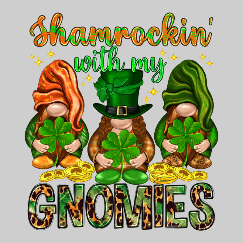 Shamrockin' With My Gnomies St. Patricks Day Premium Tee by HowdyJamesFarm | Teevron