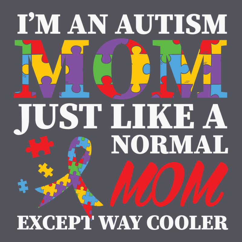 Lil Autism Mom Vintage Hoodie by CowhideDigitalArt | Teevron