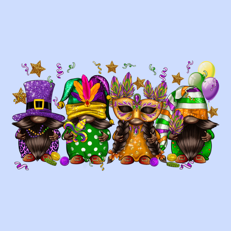 Mardi Gras Afro Gnomies Urban Heavy Tee by FaDigitalArtStudio | Teevron