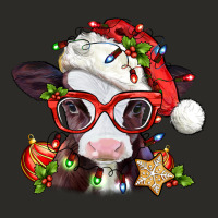 Christmas Baby Cow Heavy Core Tee | Teevron