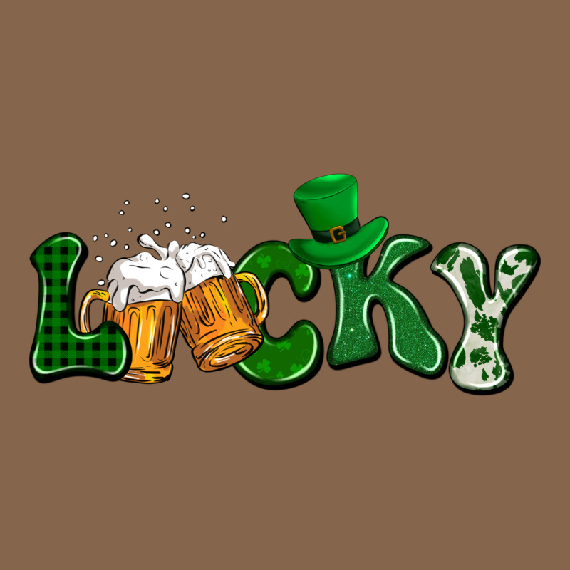 Lucky With Beer St. Patricks Day Premium Tee by HowdyJamesFarm | Teevron