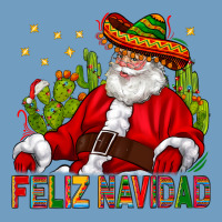 Feliz Navidad Santa With Cactus Urban Heavy Tee | Teevron