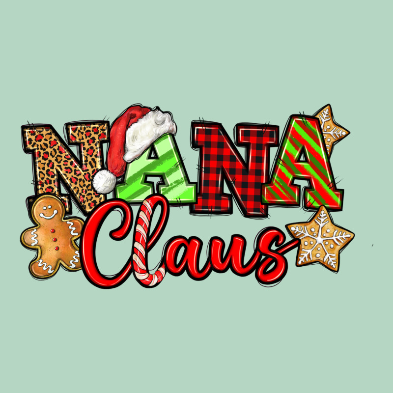 Nana Claus Christmas Lights And Gifts Mother's Day Classic Tee by HowdyJamesFarm | Teevron