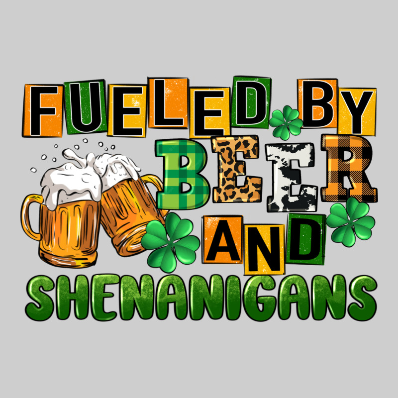 Fueled By Beer And Shenanigans Premium Tee by CowGirlArtShop | Teevron