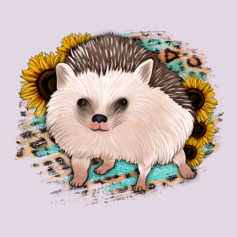 Hedgehog With Sunflowers And Leopard Classic Tee by Jasminsmagicworld | Teevron