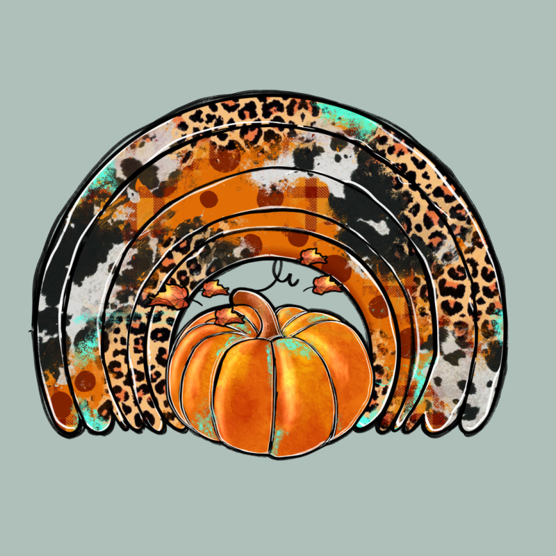 Western Pumpkin Fall Rainbow Heavyweight Hoodie by JahusDesignShop | Teevron