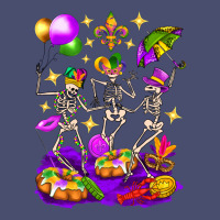 Mardi Gras Skeletons Vintage Tee | Teevron