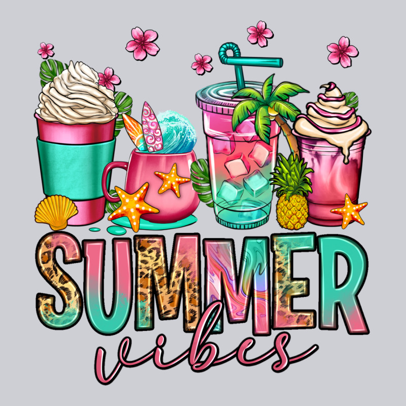 Summer Vibes Coffee Cups Urban Hoodie by Jasminsmagicworld | Teevron