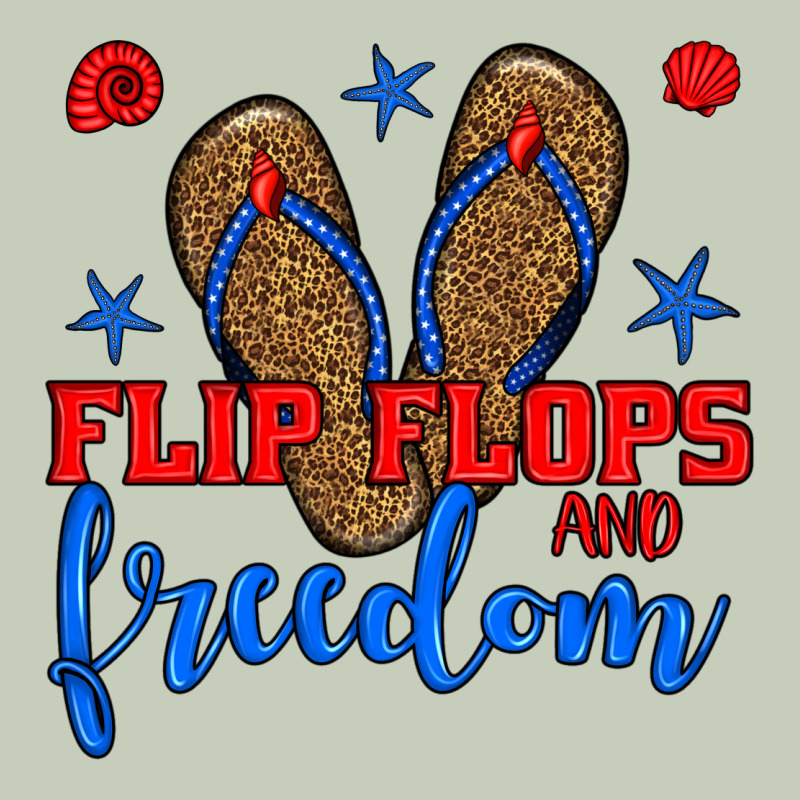 Flip Flops And Freedom Long Sleeve Tee by BundleAndBundleShop | Teevron