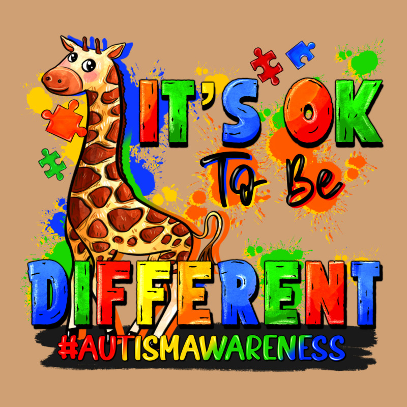 It's Ok To Be Different Autism Awareness Vintage Tee by FaDigitalArtStudio | Teevron