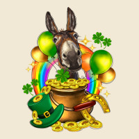 St. Patrick's Donkey With Balloon Premium Tee | Teevron