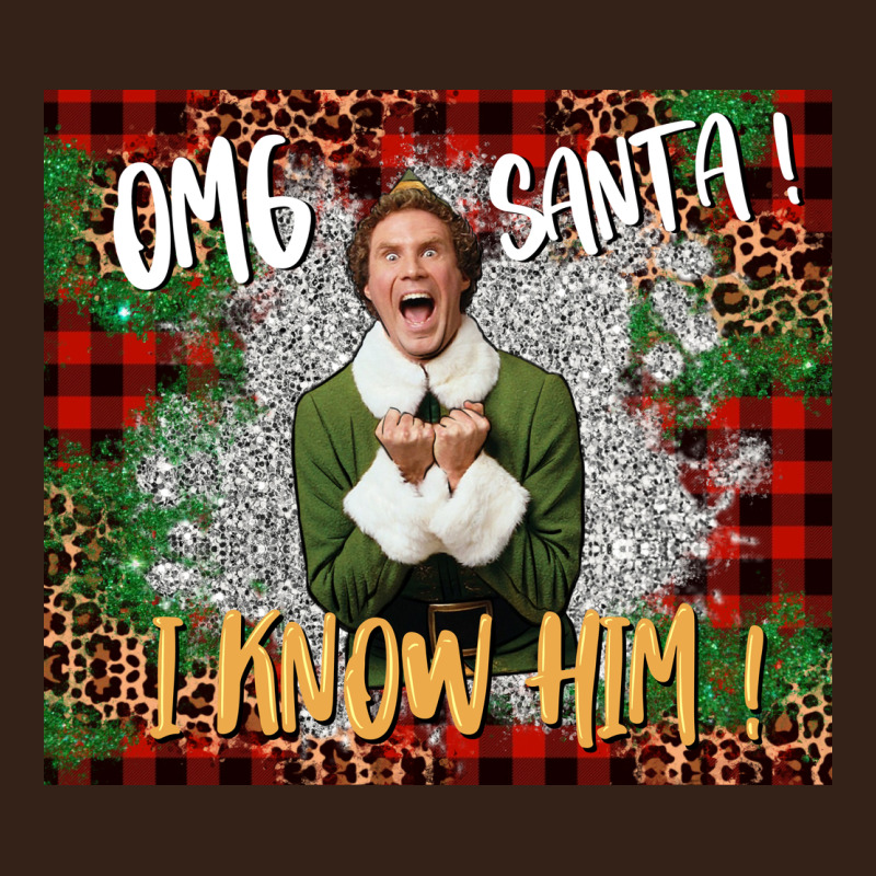 Omg Santa I Know Him Elf Heavy Core Tee by CowGirlArtShop | Teevron