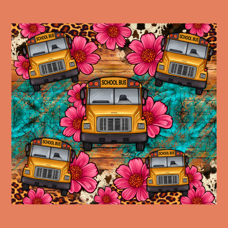 School Bus Leopard Cowhide Classic Tee by Artiststas | Teevron