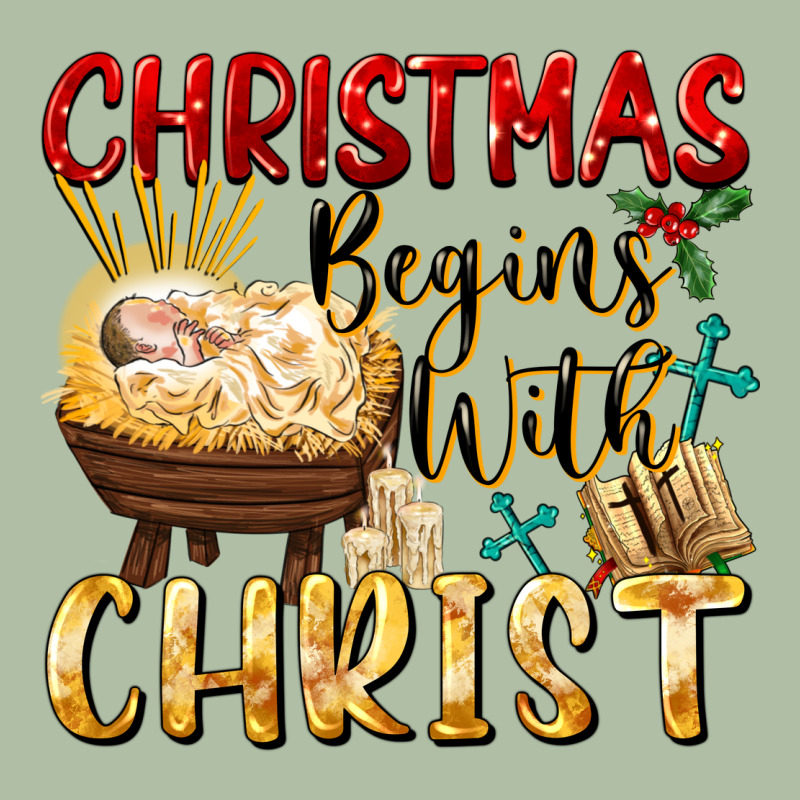 Christmas Begins With Christ Urban Heavy Tee by FaDigitalArtStudio | Teevron