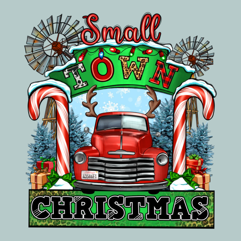 Small Town Christmas Heavy Core Tee by CowGirlArtShop | Teevron