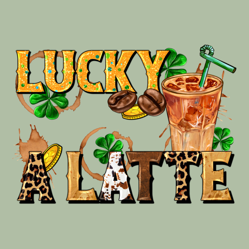 Lucky A Latte Urban Heavy Tee by FaDigitalArtStudio | Teevron