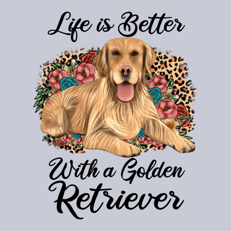 Life Is Better With A Golden Retriever Heavyweight Hoodie by JahusDesignShop | Teevron
