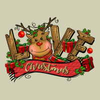 Love Christmas Reindeer Heavy Core Tee | Teevron