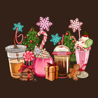 Pink Christmas Coffe Cups Heavy Core Tee | Teevron