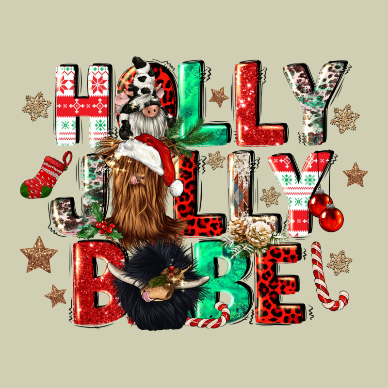 Holly Jolly Babe Heavy Core Tee by CowGirlArtShop | Teevron