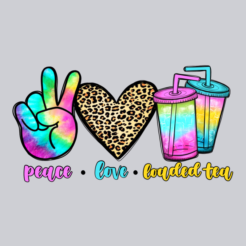 Peace Love Loaded Tea Heavyweight Sweatshirt by JahusDesignShop | Teevron