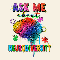 Ask Me About Neurodiversity Vintage Tee | Teevron