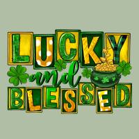 St Patricks Day Lucky And Blessed Urban Heavy Tee | Teevron