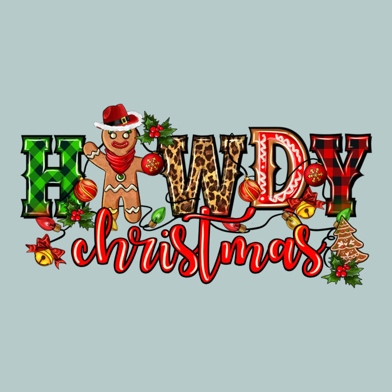 Howdy Christmas Gingerman Bread With Cowboy Heavy Core Tee by CowGirlArtShop | Teevron