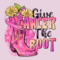 Give Cancer The Boot Ladies Tee | Teevron