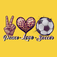 Peace Love Soccer Premium Sweatshirt | Teevron