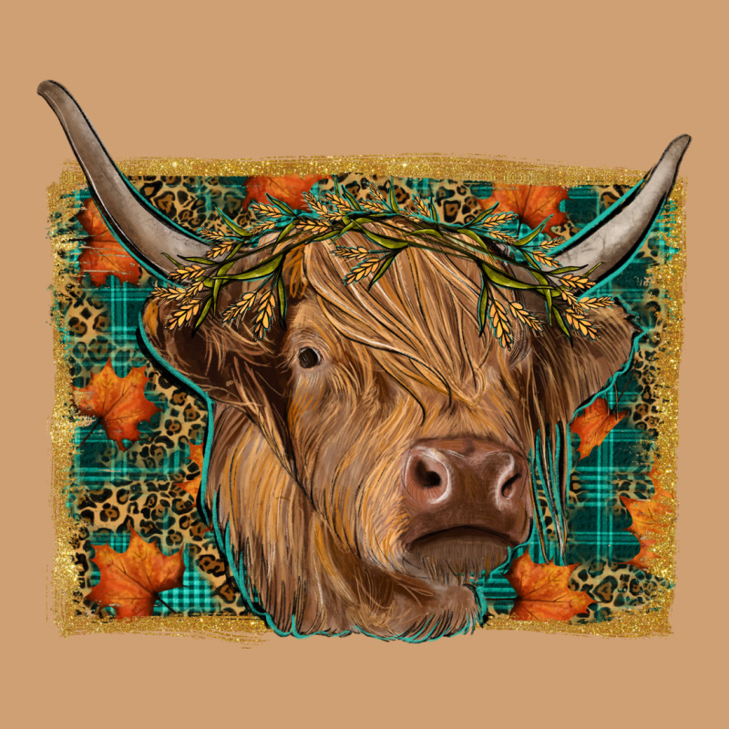 Highland Cow Fall Vintage Tee by RanaPortraitStore | Teevron