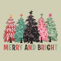 Merry And Bright Heavy Core Tee | Teevron