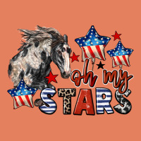 Oh My Stars Horse 4th Of July Classic Tee | Teevron