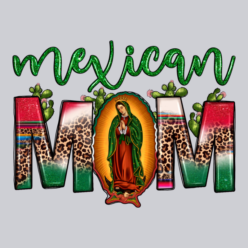 Mexican Mom Our Lady Of Guadalupe Leopard Heavyweight Sweatshirt by JahusDesignShop | Teevron