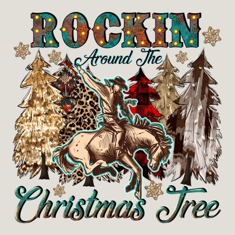 Rockin Around The Christmas Tree Heavy Core Tee by CowGirlArtShop | Teevron