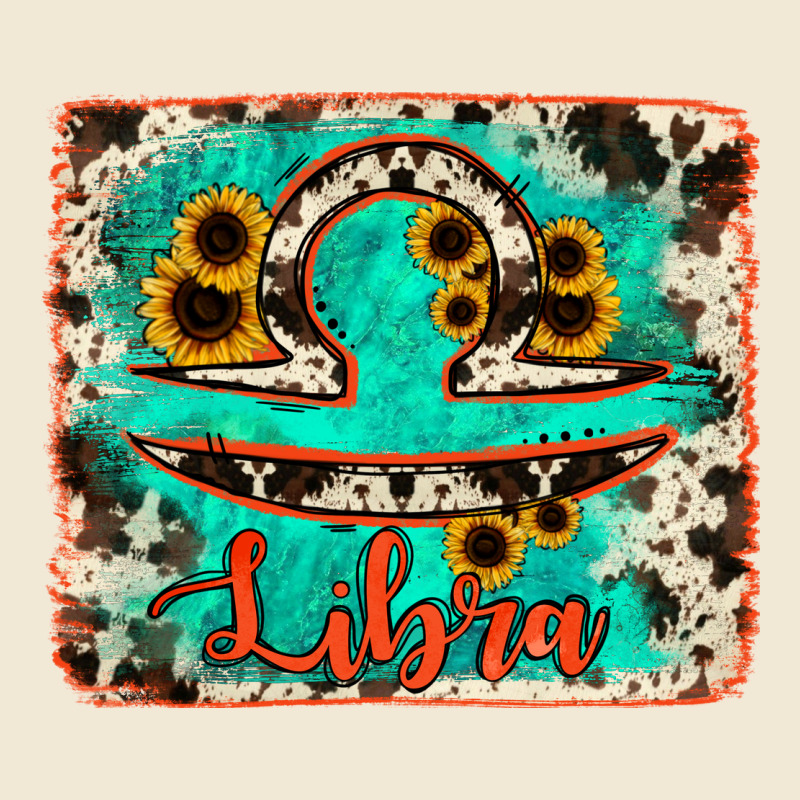 Libra Turquoise Cowhide Premium Tee by RanaPortraitStore | Teevron
