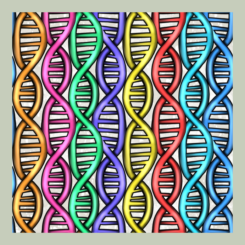 Dna Seamless Pattern Long Sleeve Tee by BundleAndBundleShop | Teevron