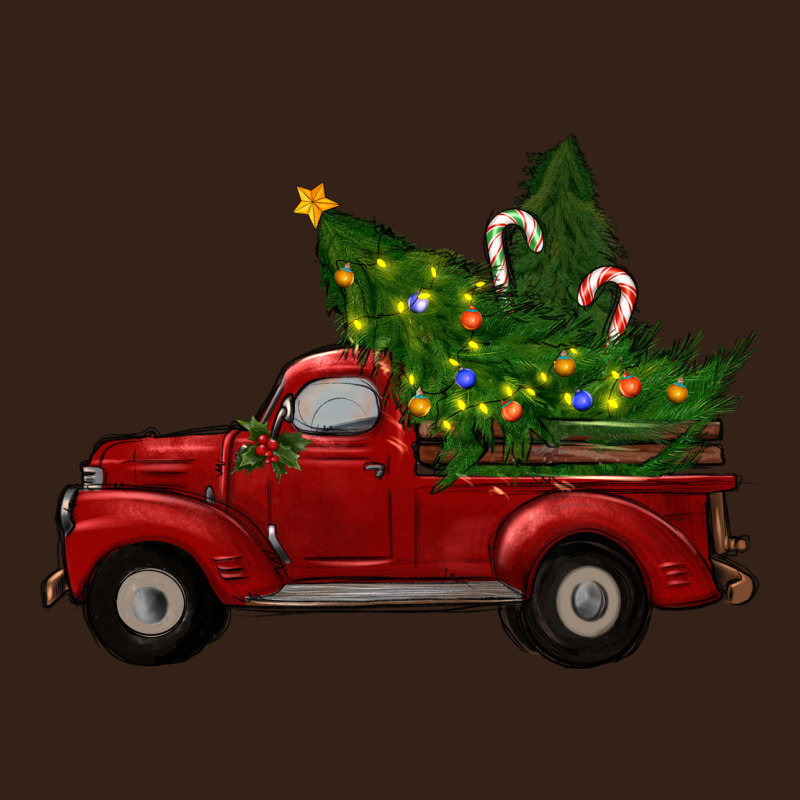 Christmas Trees With Truck Heavy Core Tee by RanaPortraitStore | Teevron