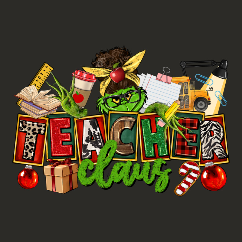 Teacher Claus Christmas Heavy Core Tee by CowGirlArtShop | Teevron